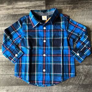 Gymboree Plaid Button Down Shirt